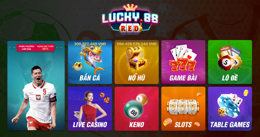 Trải nghiệm thế giới game cá cược khổng lồ tại nhà cái Lucky88